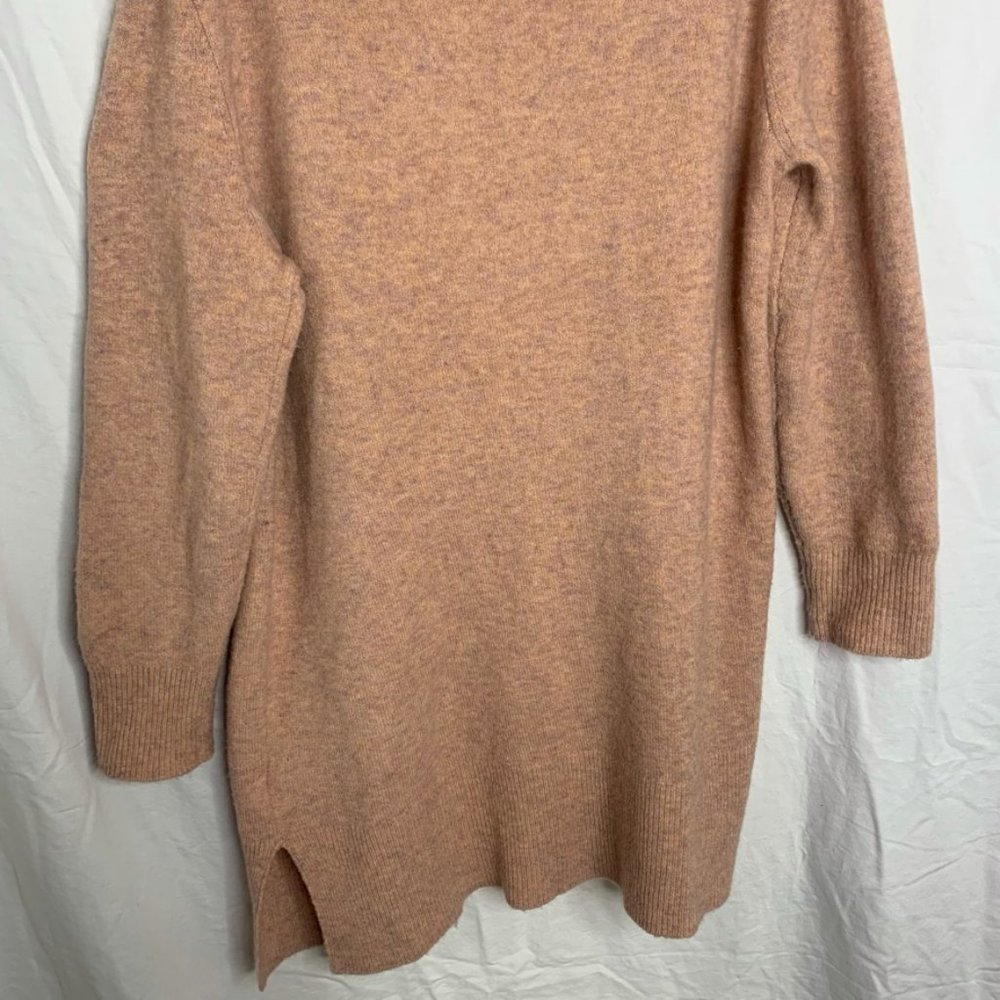 Madewell Kent Coziest Cardigan Alpaca Wool blend pink cardigan Medium - Picture 12 of 14